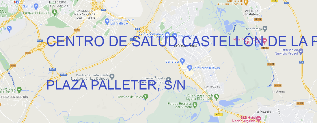Oficina CENTRO DE SALUD CASTELLÓN DE LA PLANA - PALLETER Castelló de la Plana